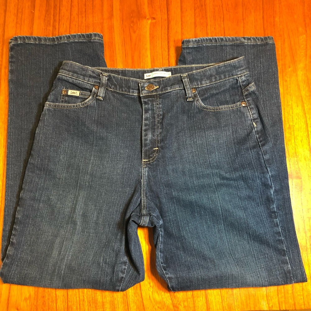 Lee relaxed straight leg at the waist jeans